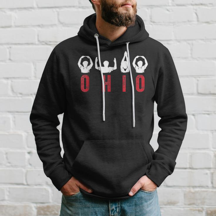 State Of Ohio Cute Proud To Be Ohioan Home Letters Root Hoodie Gifts for Him