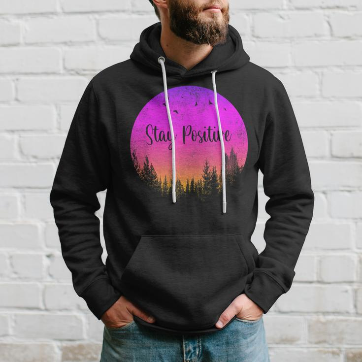 Stay Positive Quote Mindset Transformation Brainology Mind Hoodie Gifts for Him