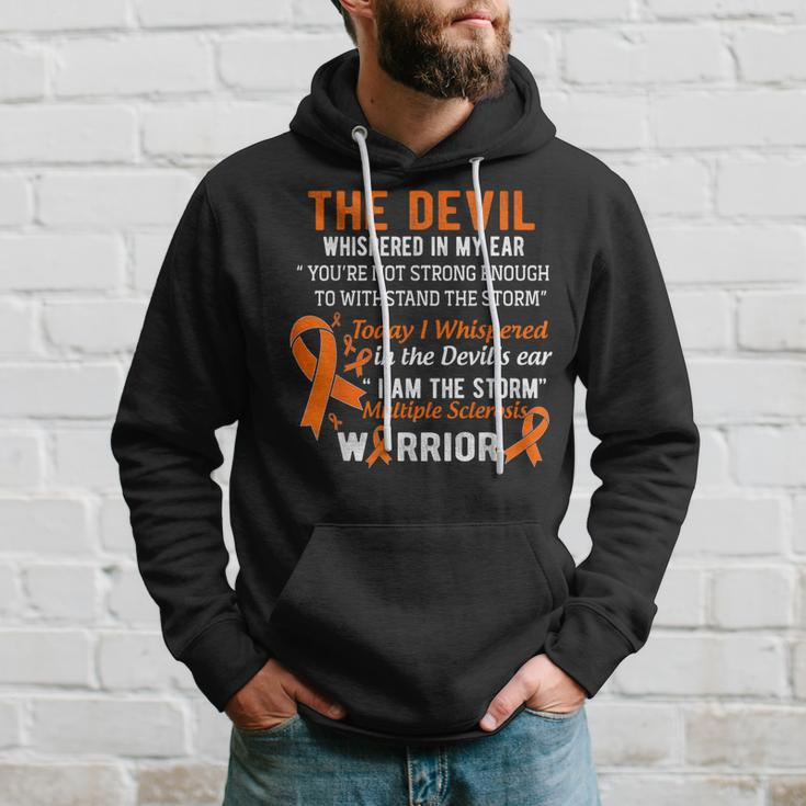 I Am The Storm Multiple Sclerosis Warrior Hoodie Gifts for Him