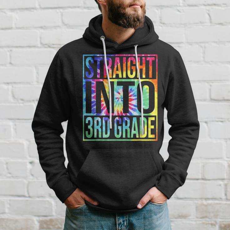 Straight Into 3Rd Grade First Day Of School Back To School Hoodie Gifts for Him