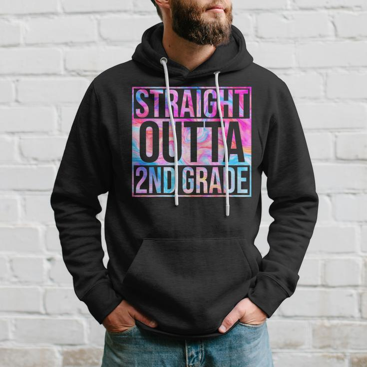 Straight Outta Second Grade 2Nd Grade Back To School Hoodie Gifts for Him