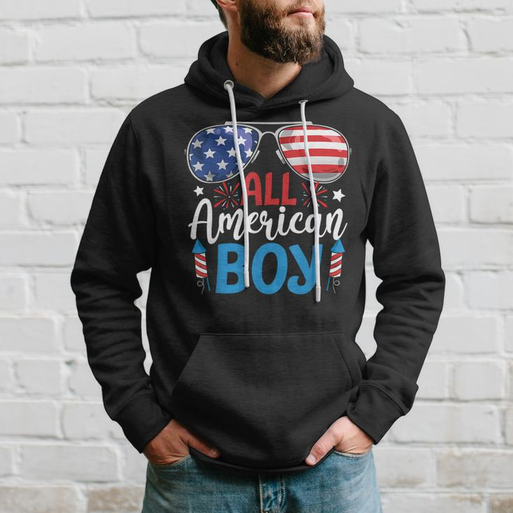 Sunglasses Stars Stripes All American Boy Freedom Usa Hoodie Gifts for Him