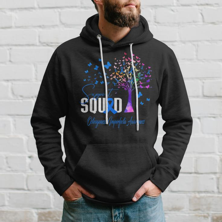Support Squad For Osteogenesis Imperfecta Awareness Hoodie Gifts for Him