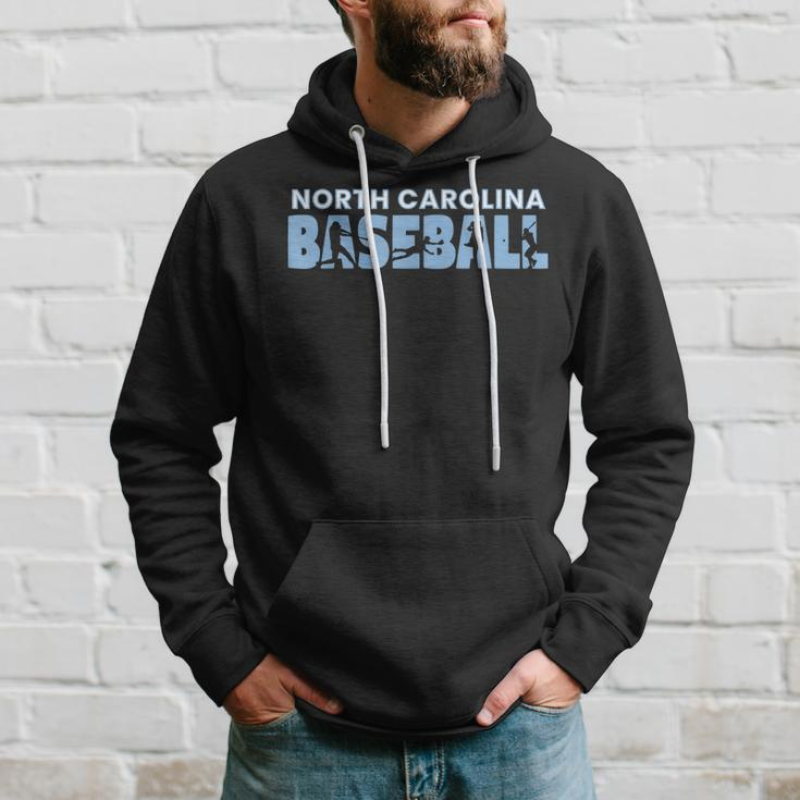 The Tarheel State Souvenir Sport Dad North Carolina Baseball Hoodie Gifts for Him