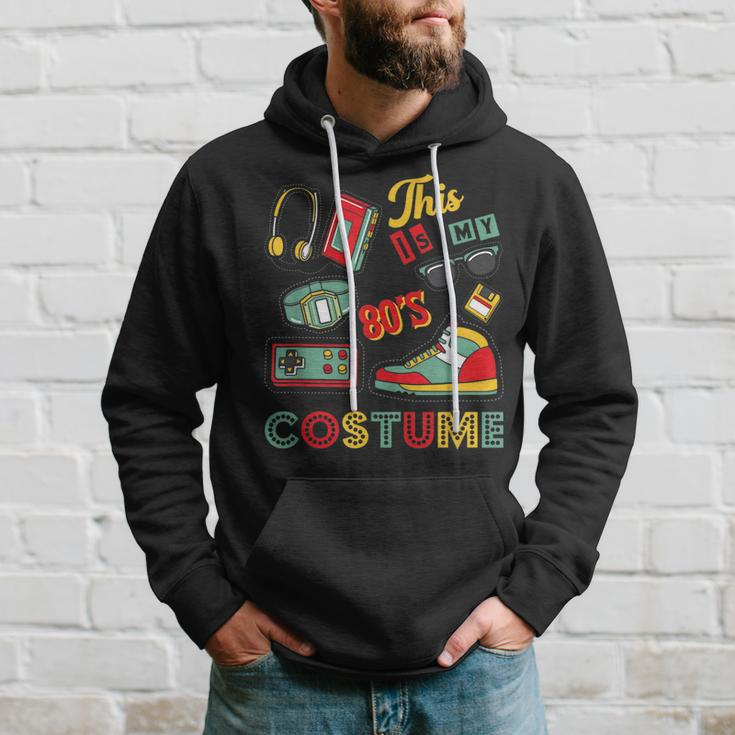 This Is My 80S Costume 1980S Halloween Retro Vintage 80S Vintage Designs Funny Gifts Hoodie Gifts for Him