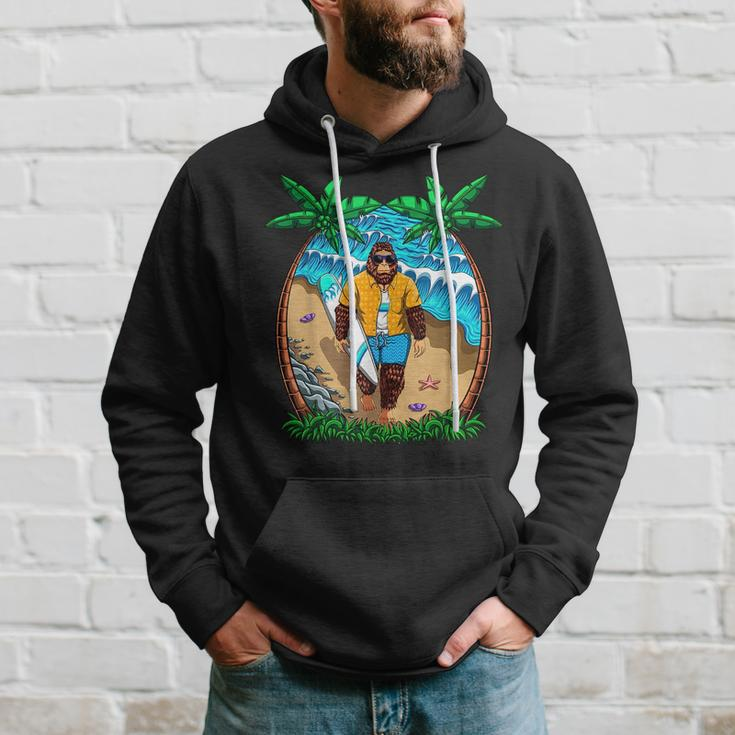This Is My Hawaiian Bigfoot Sasquatch Surf Vacation Sasquatch Funny Gifts Hoodie Gifts for Him
