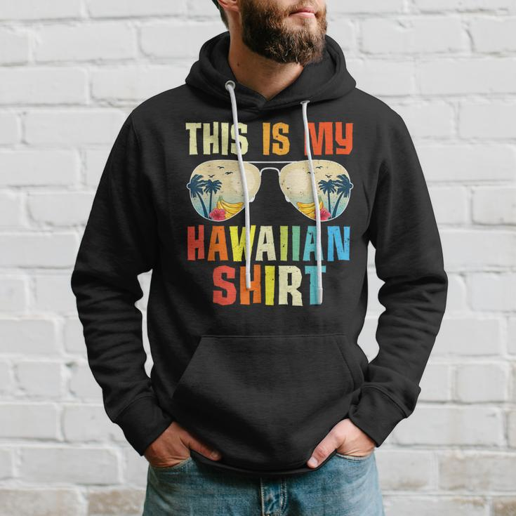 This Is My Hawaiian Tropical Summer Party Hawaii Hoodie Gifts for Him