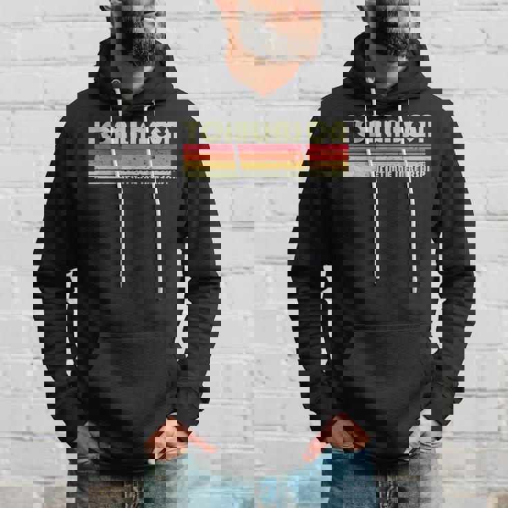 Tomlinson Surname Funny Retro Vintage 90S Birthday Reunion 90S Vintage Designs Funny Gifts Hoodie Gifts for Him