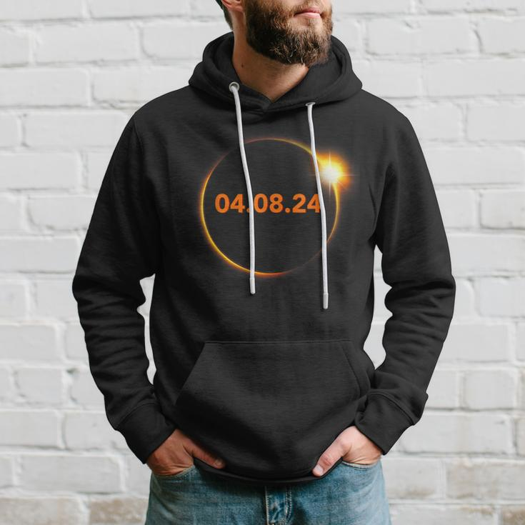 Total Solar Eclipse 04082024 Totality Hoodie Gifts for Him