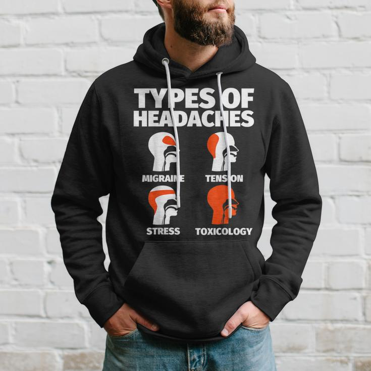 Toxicology Sayings Headache Meme Hoodie Gifts for Him