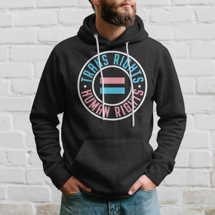 Trans Rights Are Human Rights Transgender Pride Lgbtq Ally Hoodie Gifts for Him