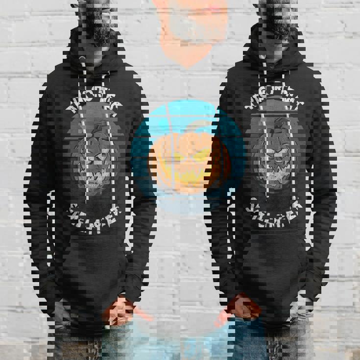 Trick Or Treat Smell My Feet Halloween Halloween Hoodie Gifts for Him