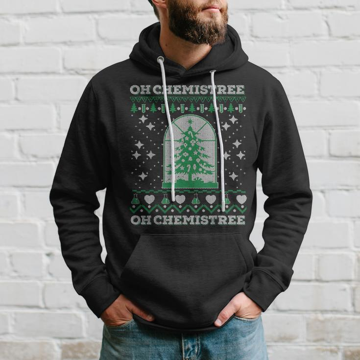 Ugly Christmas Sweater Chemistry Oh Chemistree Hoodie Gifts for Him