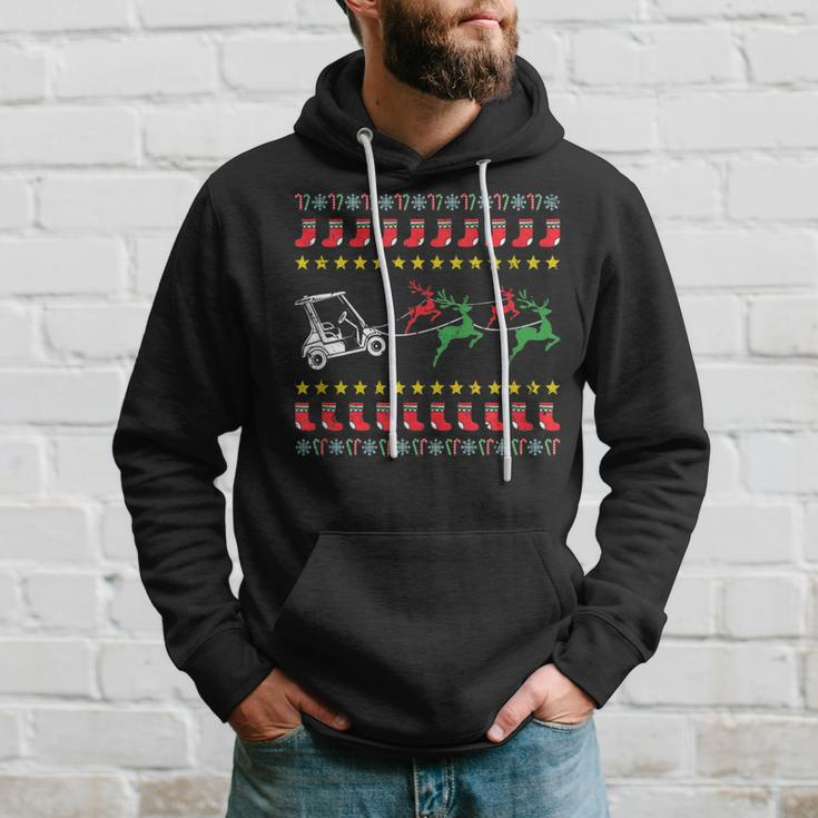 Ugly Christmas Sweater For Golfer Golf Hoodie Gifts for Him