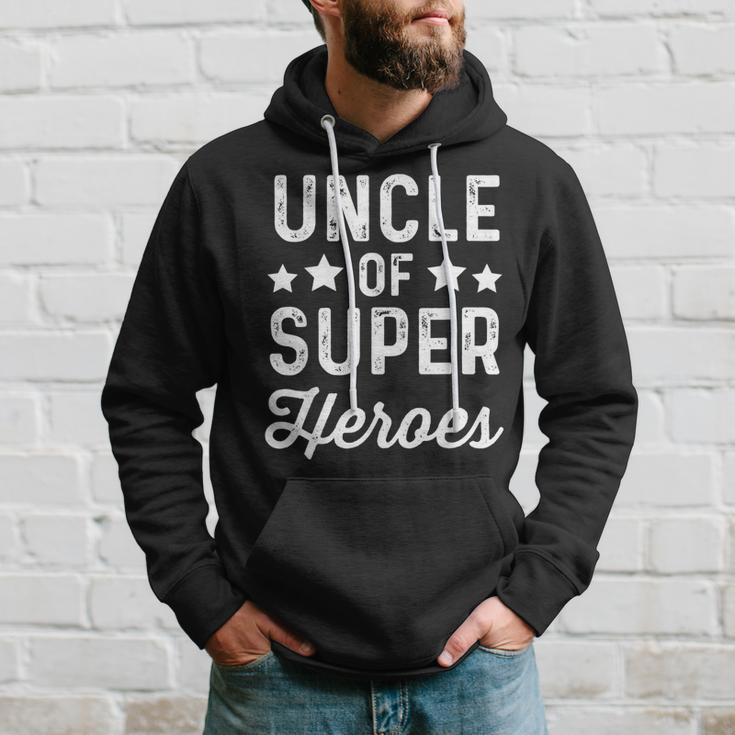 Uncle Super Heroes Superhero Hoodie Gifts for Him