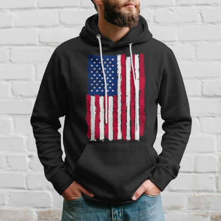 Usa Flag 4Th July Red American White Star Blue Stripes 4 Day Hoodie Gifts for Him
