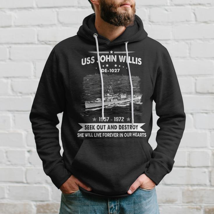 Uss John Willis De 1027 Hoodie Gifts for Him