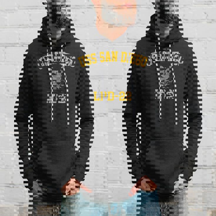 Uss San Diego Lpd22 Hoodie Gifts for Him