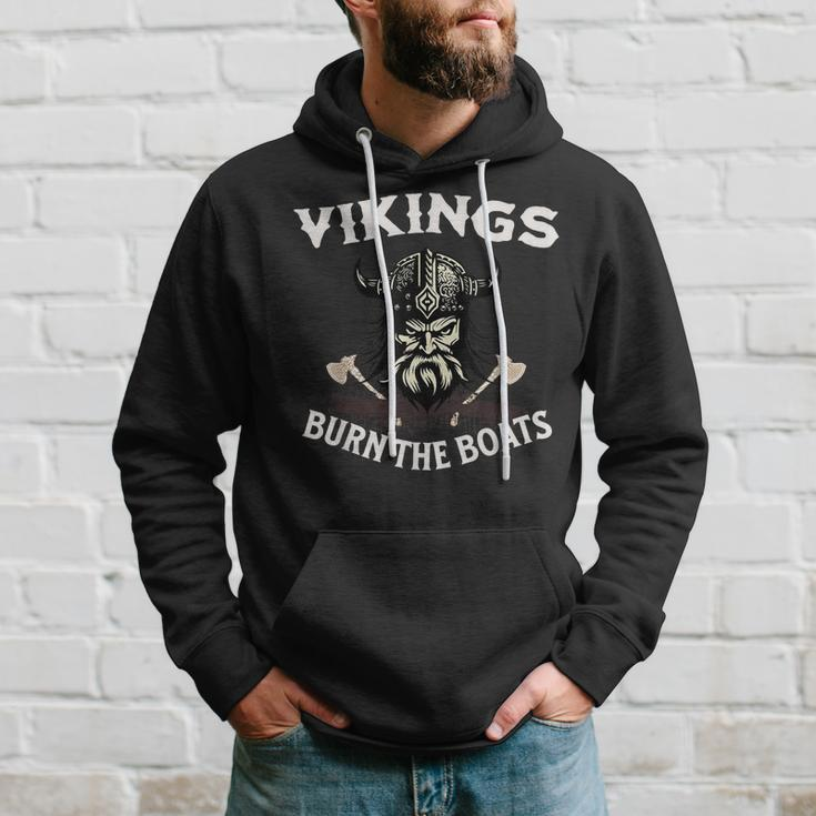 Vikings High School College Sports Motivation Hoodie Gifts for Him