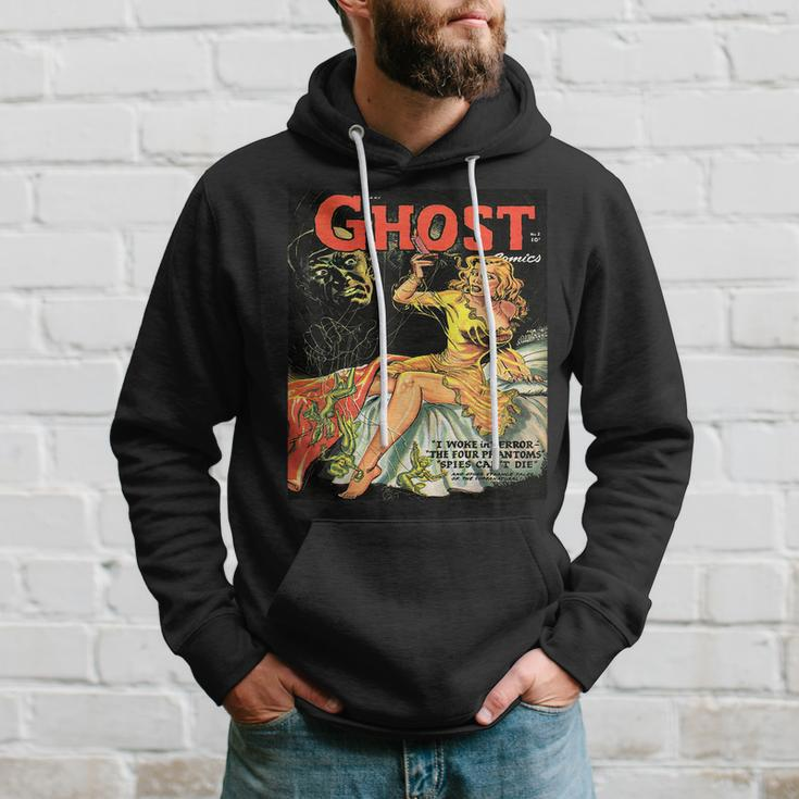 Vintage Horror Comic Cover Horror Hoodie Gifts for Him