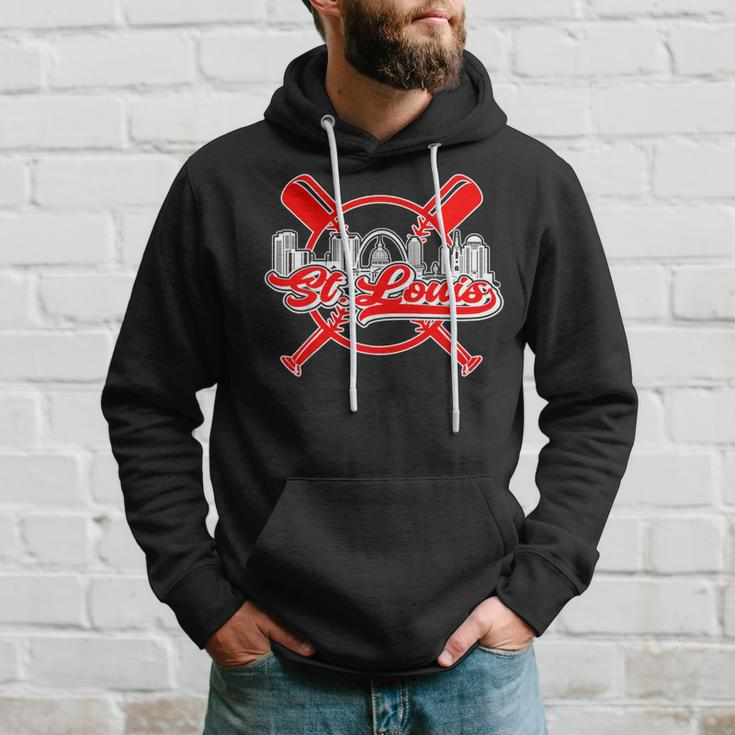 Vintage St Louis Baseball Hoodie Gifts for Him
