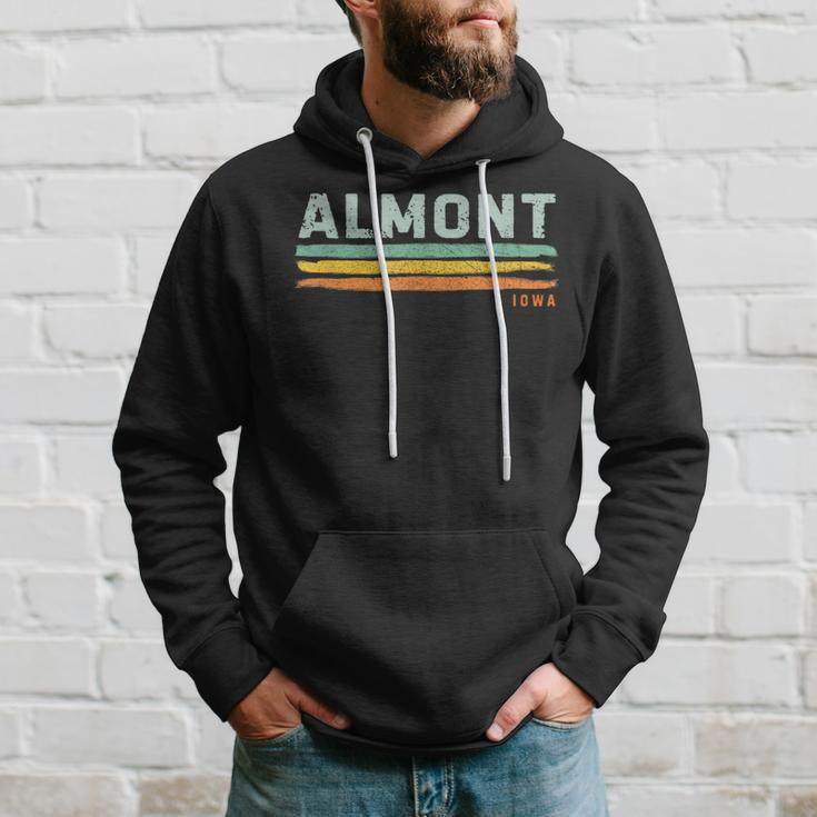 Vintage Stripes Almont Ia Hoodie Gifts for Him