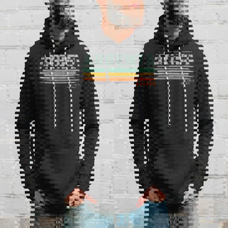 Vintage Stripes Argenta Nv Hoodie Gifts for Him