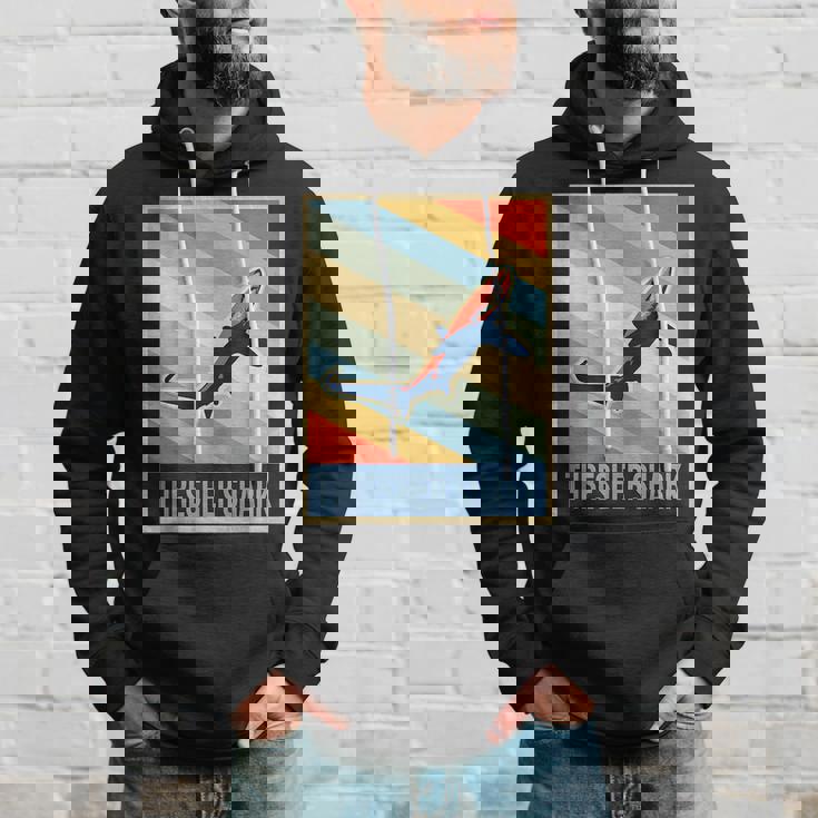 Vintage Thresher Shark Gifts For Shark Lovers Funny Gifts Hoodie Gifts for Him