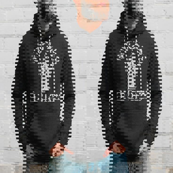 Vintage Witches Be Crazy Funny Halloween Halloween Funny Gifts Hoodie Gifts for Him