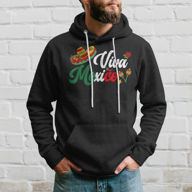 Viva Mexico Sombrero Hispanic Heritage Month Family Group Hoodie Gifts for Him