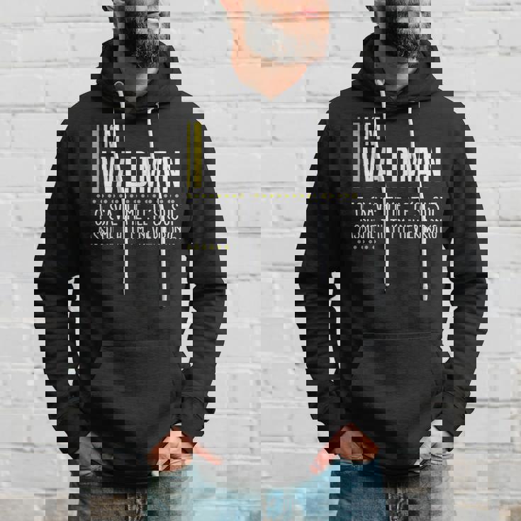 Waldman Name Gift Im Waldman Im Never Wrong Hoodie Gifts for Him