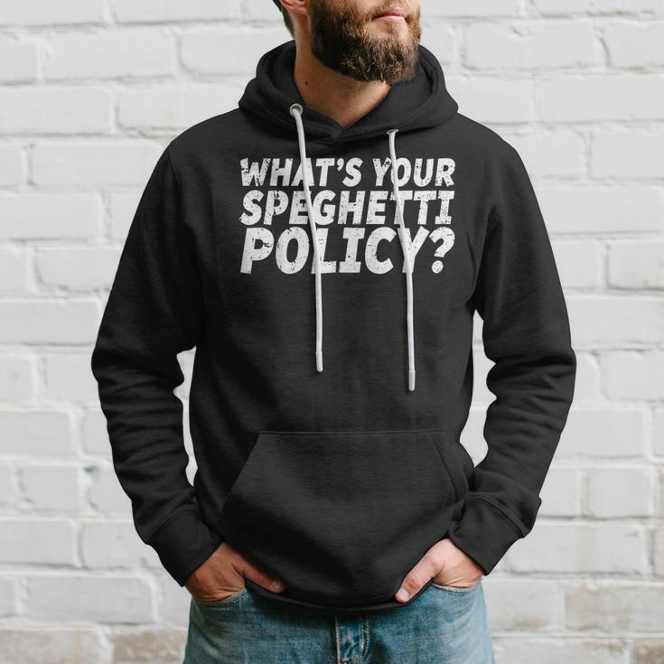 What's Your Spaghetti Policy Sunny Charlie Hoodie Gifts for Him