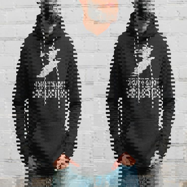 Whitewater Kayak The River Is Calling Kayaking Hoodie Gifts for Him