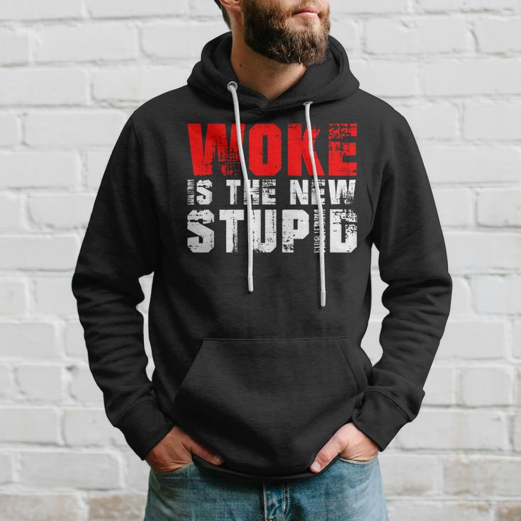 Woke Is The New Stupid Hoodie Gifts for Him