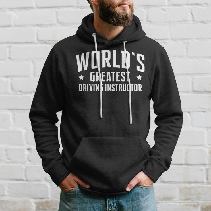 Worlds Greatest Driving Instructor Driver Gifts Car Parking Driver Funny Gifts Hoodie Gifts for Him