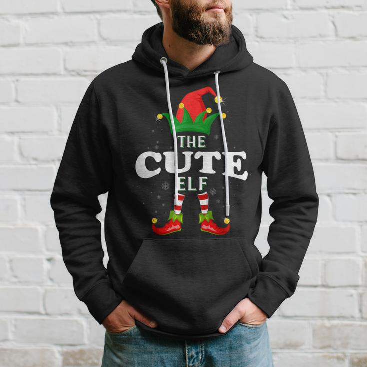 Xmas Cute Elf Family Matching Christmas Pajama Hoodie Gifts for Him