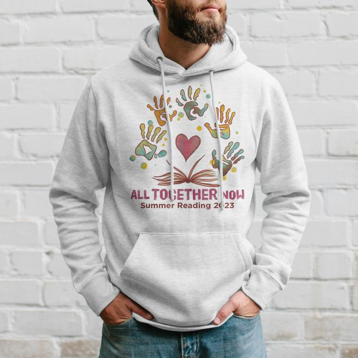 All Together Now 2023 Summer Reading Librarian Book Lover Hoodie Gifts for Him