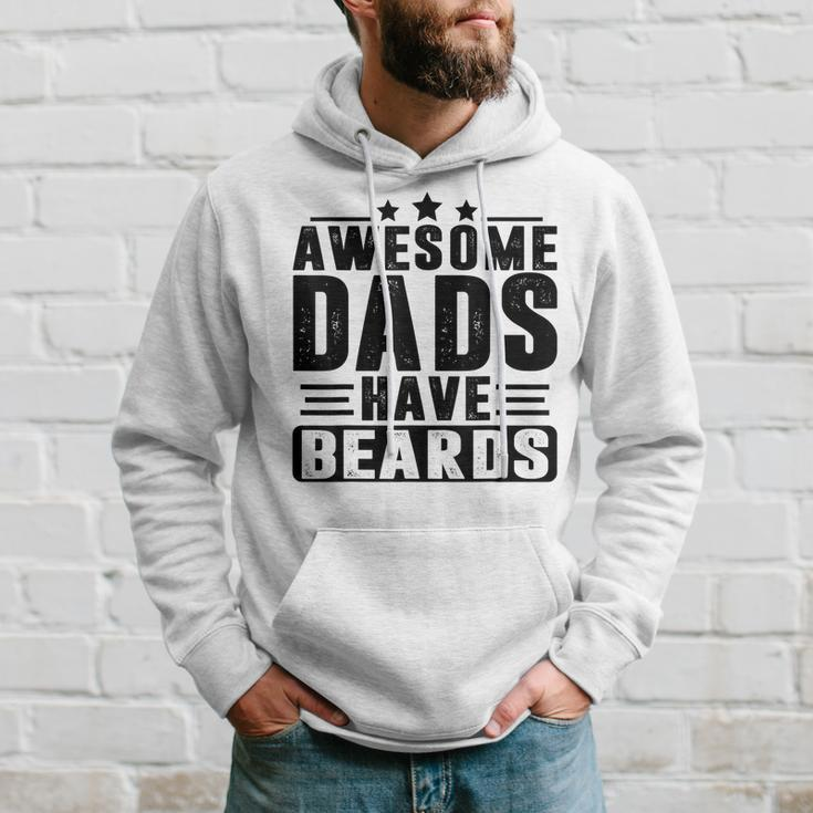 Awesome Dads Have Beards Fathers Day Hoodie Gifts for Him