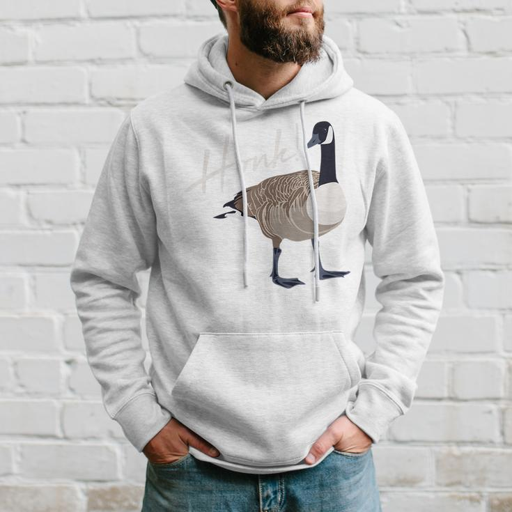 Canadian Goose Honk Funny Cute Bird Hunter Gift Hoodie Gifts for Him