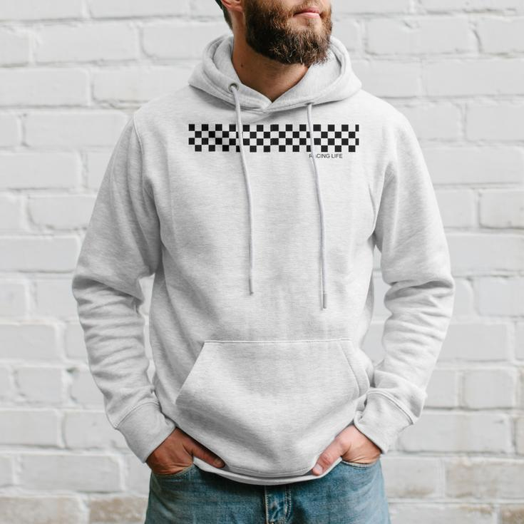 Car Racing Dirt Track Racing Checkered Race Flag Racing Funny Gifts Hoodie Gifts for Him