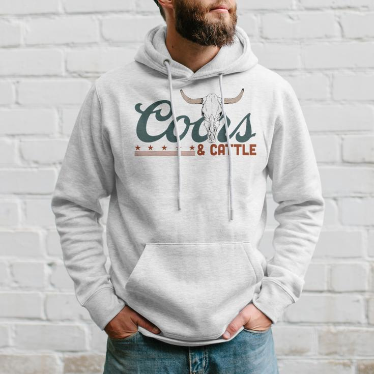 Cattle Rodeo Western Cowboy Hoodie Gifts for Him