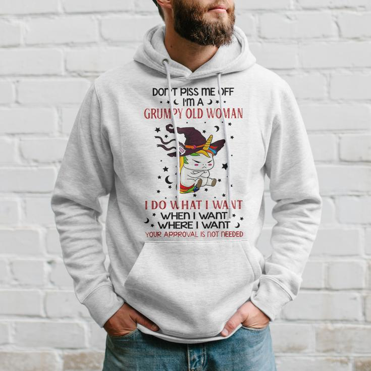 Dont Piss Me Off Im A Grumpy Old Woman I Do What I Want Hoodie Gifts for Him
