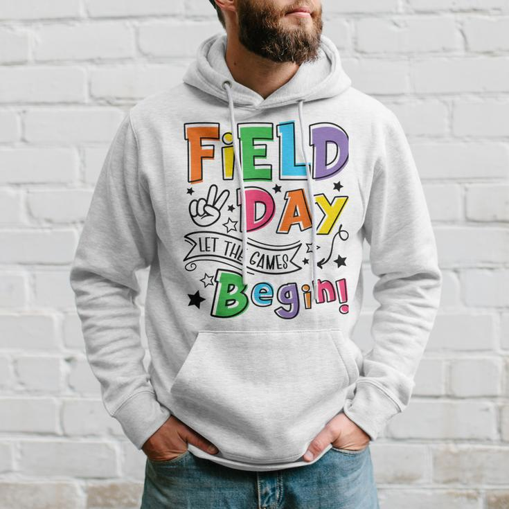 Field Day Let The Games Begin Last Day Of School Hoodie Gifts for Him