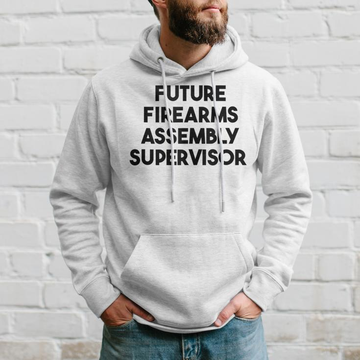 Future Firearms Assembly Supervisor Hoodie Gifts for Him