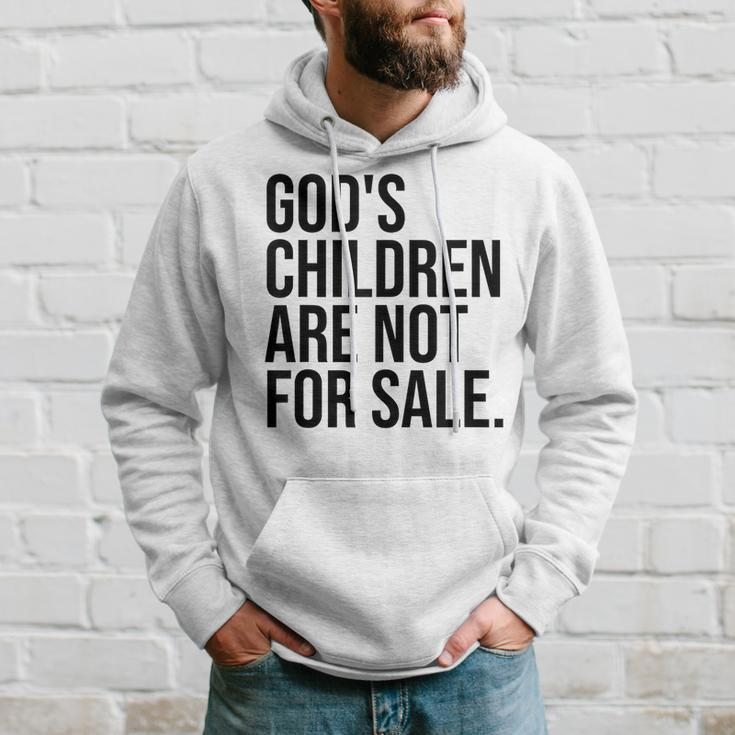 Gods Children Are Not For Sale Saying Gods Children Hoodie Gifts for Him