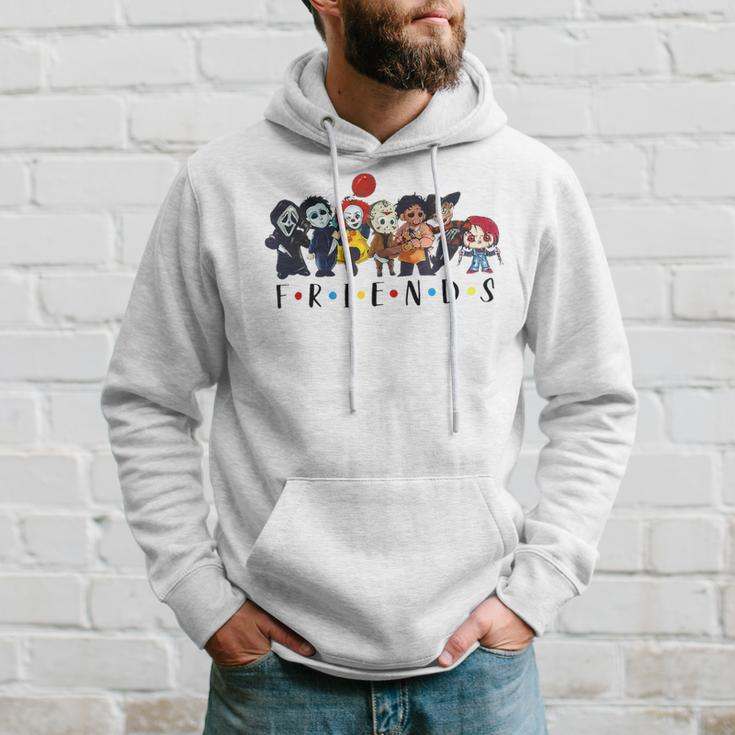 Horror Characters Friends Colors Halloween Hoodie Gifts for Him