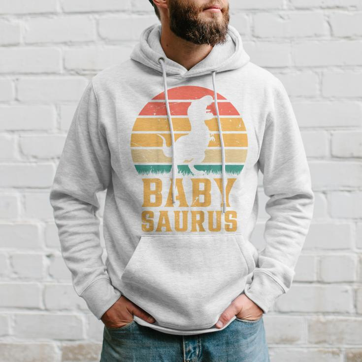 Kids Baby Saurus Newborn Baby Dino Baby Dinosaur Babysaurus Hoodie Gifts for Him