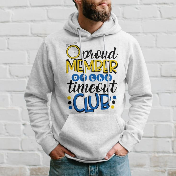 Kids Funny Baby Boy Son Toddler Proud Member Of The Timeout Club Hoodie Gifts for Him