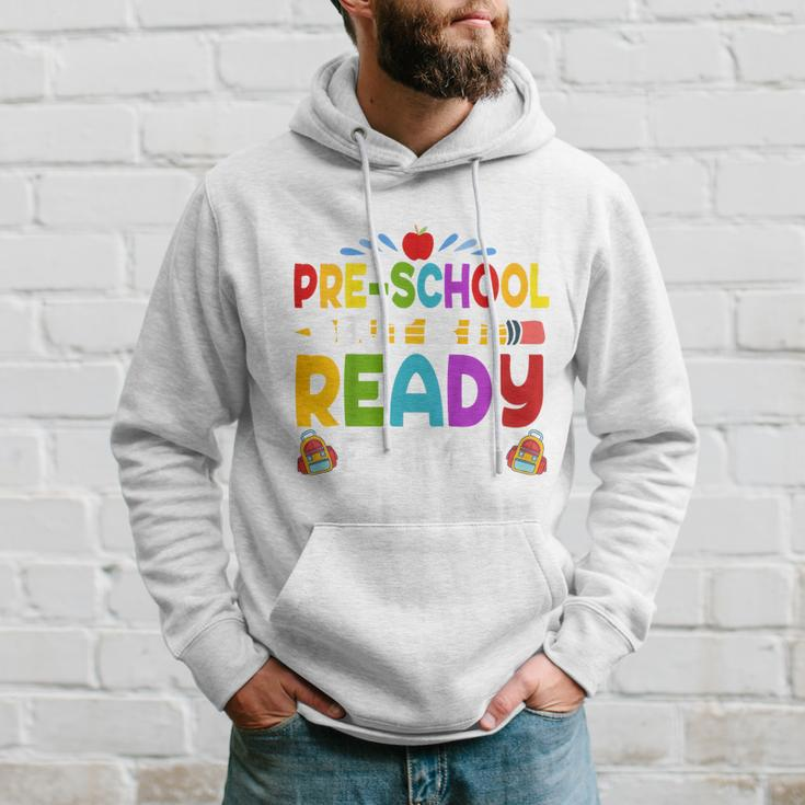 Kids Funny Im Ready For Preschool First Day Of School Boys Girls Hoodie Gifts for Him