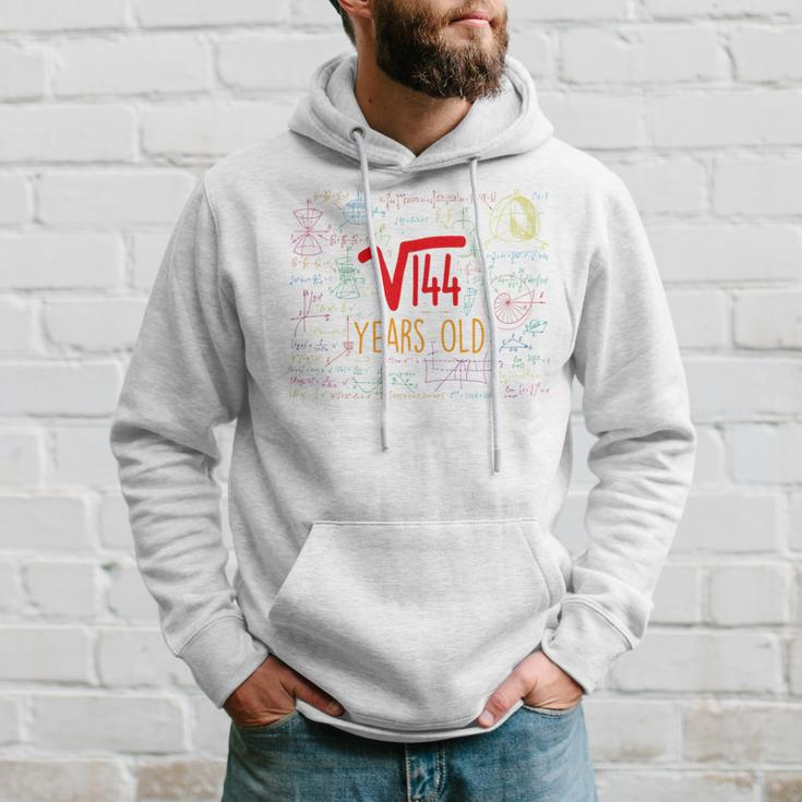 Kids Square Root Of 144 12Th Birthday 12 Years Old Hoodie Gifts for Him